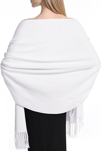 Sofier Pashmina Shawl Wraps for Women Formal Evening Dress Blanket Scarves Fashion Wedding Bridesmaid Gifts Cashmere Feel