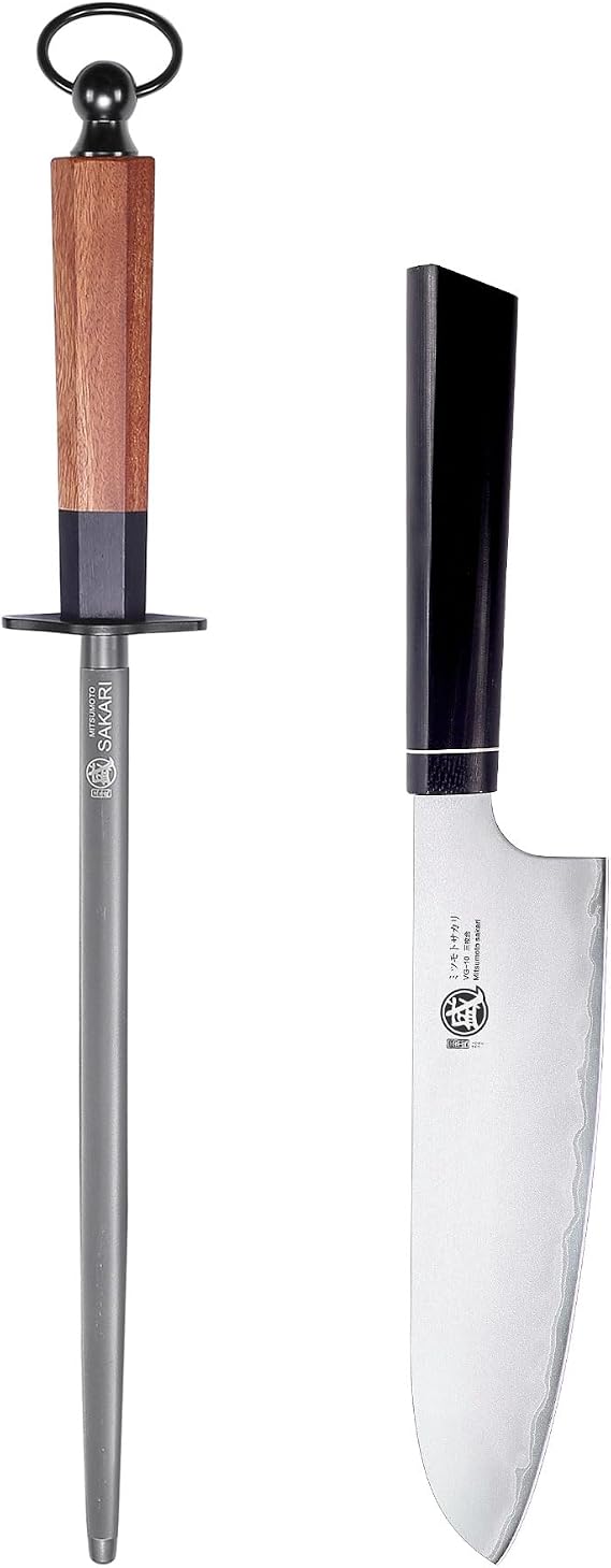 Professional Knife Sharpener & Japanese Santoku Chef Knife