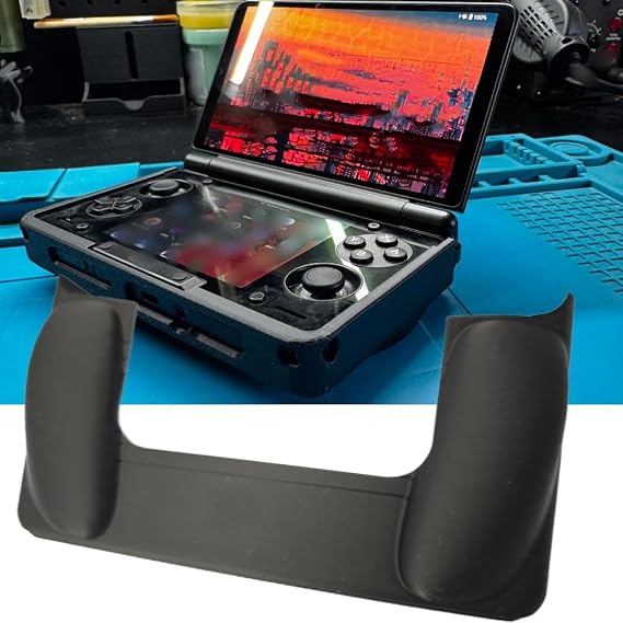 3D Printed Grip Handle For AYN THOR Game Console DIY Handle Controller Stand Holder Holding Handle with Ergonomic Design Protective Sleeve Enhanced Gaming Comfort