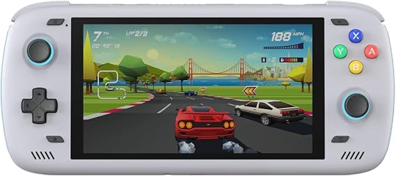 AYN Odin 2 Pro Android handheld gaming with high performance Snapdragon 8 Gen 2 Octa-core CPU, Adreno 740 GPU, 12GB RAM, 256GB storage, 6" 1080p screen, Wi-Fi 7, Android 13, HDMI.