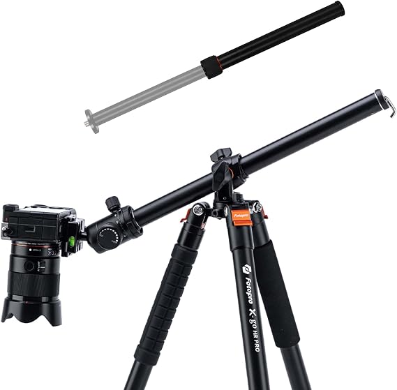 Fotopro 84inch Horizontal Camera Tripod with Extension
