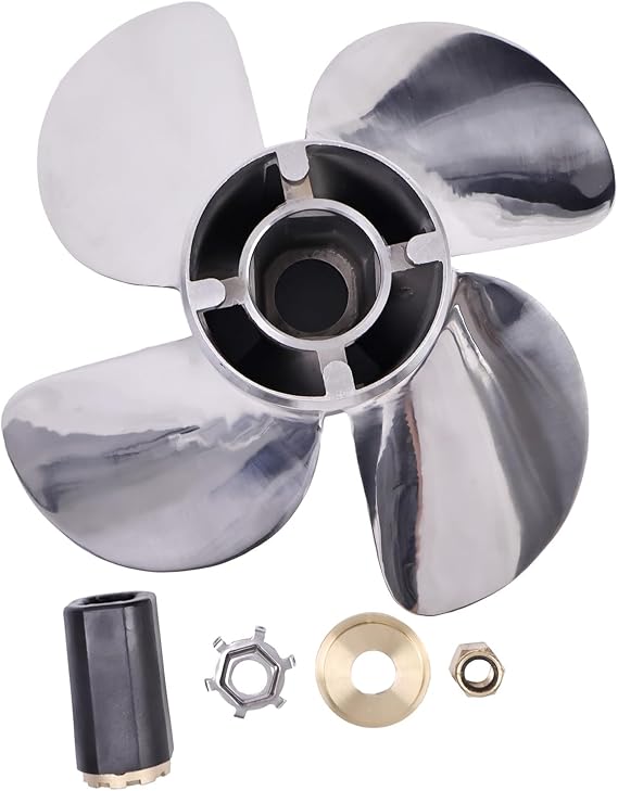 Impeller 48-8M0151321 Compatible with Mercury Revolution 4 Propeller 19" Pitch Right Hand
