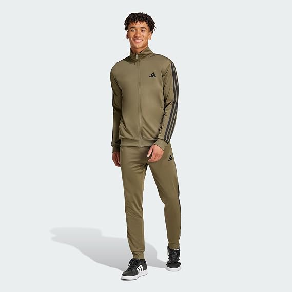 adidas Sportswear Basic 3 Stripes Tricot Erkek Eşofman Takımı