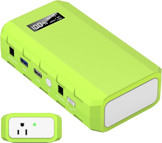 Portable Power Station with AC Outlet 120V, 24000mAh Laptop Charger Bank
