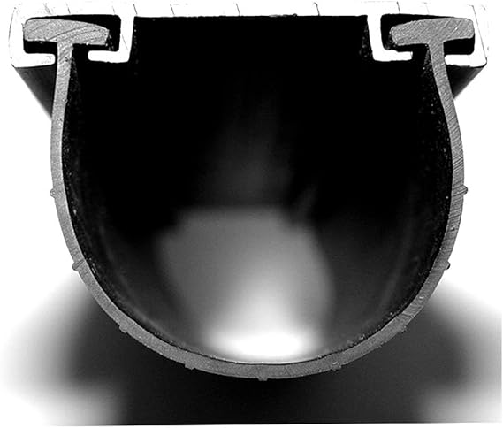 Garage Door Bottom Weather Seal T-Style 3 3/4 Wide 5 1/6 "T" (9')