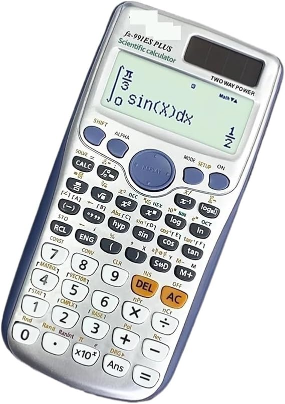 Calculator ForFX-991ES-PLUS Original Scientific Calculator 417 Functions for High School University Students Office Coin Battery