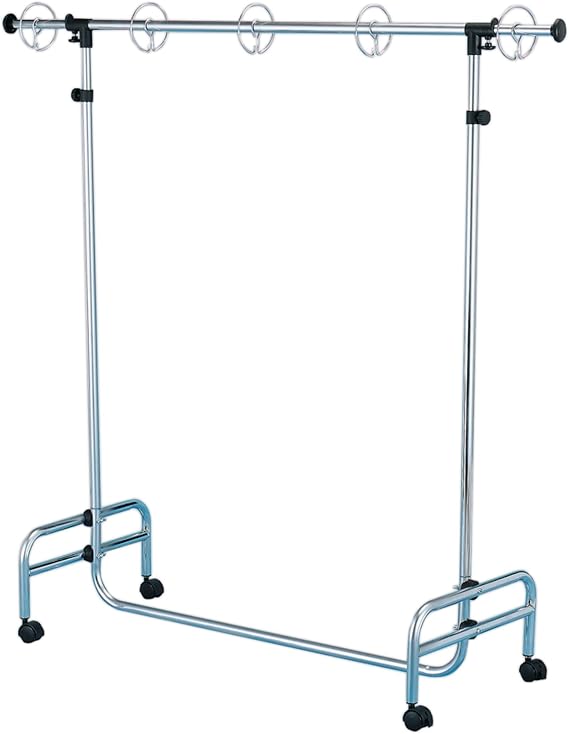 Pacon Adjustable Pocket Chart Stand, Metal, Locking Casters and Rings, Adjustable to 78", 1 Stand
