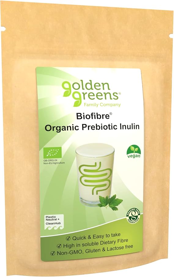 Golden Greens Organic Prebiotic Inulin Fibre 250g