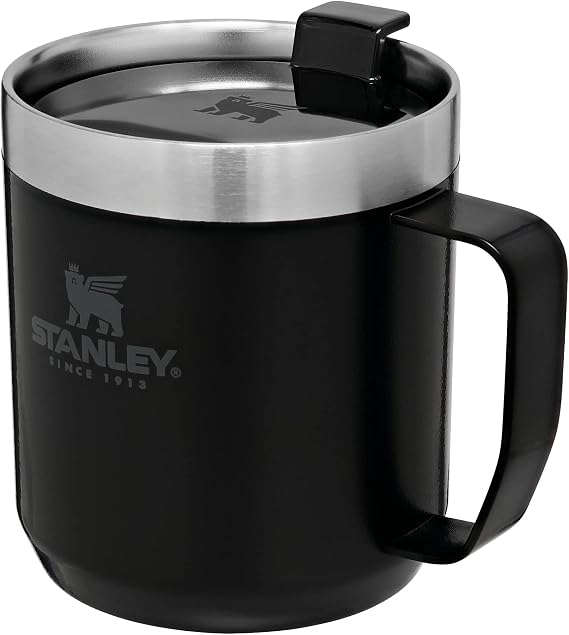 STANLEY 1913 Classic Camp Travel Mug 0.35L - Matte Black