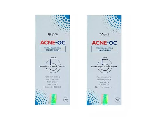 Cymedis Ipca Acne Oc Moisturizer Cream (75Gm) (Pack Of 2)
