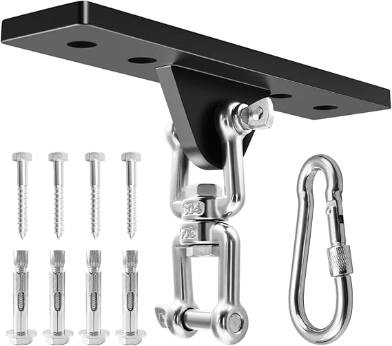 Ceiling Mounted Swing Hooks Rotate 360 Degrees