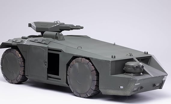 arbenmao Hiya Toys Exquisite Mini Series 1/18 Scale 5 Inch Aliens Armored Personnel Carrier Green Version Scale Vehicle Action Figure Multicolor