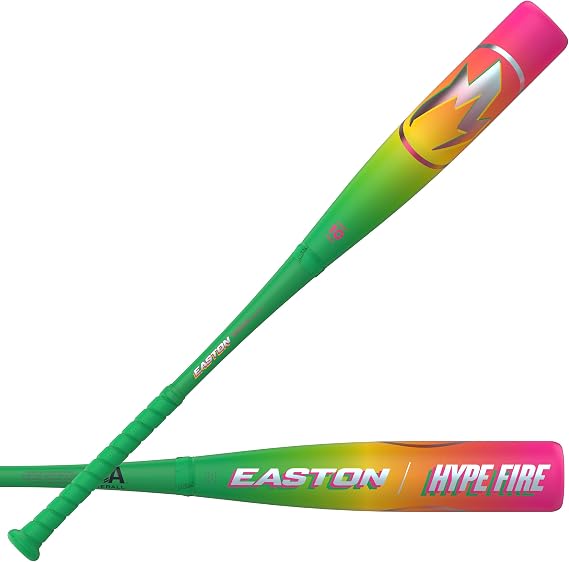 Easton Hype Fire Baseball Bat | USA | -5 / -8 / -10 / -11 Drop | 2.6" Body | Composite 2 Piece