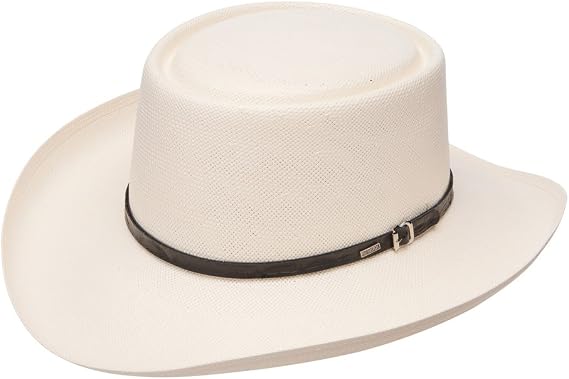 RESISTOL 10X Gambler Straw Hat