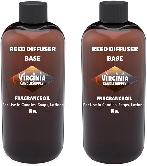 Reed Diffuser Base UnScented (32 oz Bottle) transforms Fragrance and Essential Oils into Reed Diffuser Oils.