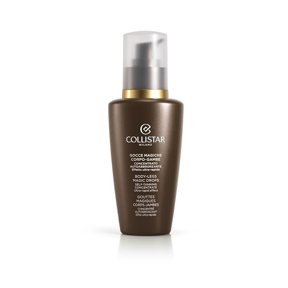 Collistar Magic Drops Self-Tanning Concentrate for Body-Legs, 4.2 Ounce