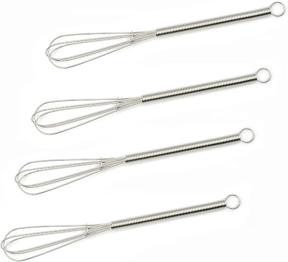 Mini Whisks 7 inch 4Pcs