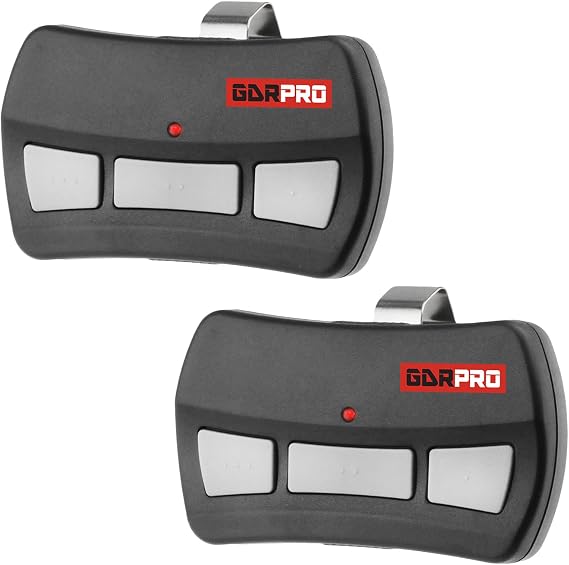 Two GDR PRO for Genie Garage Door Remote GITR-3 GIT-1 GIT-2 Intellicode 36433A.S (3 Button)