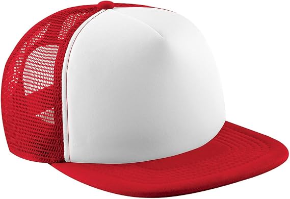 Beechfield Junior Vintage Snapback Mesh Trucker Cap/Headwear