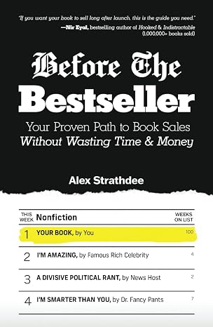 Before The Bestseller: Your Proven Path to Book Sales Without Wasting Time & Money