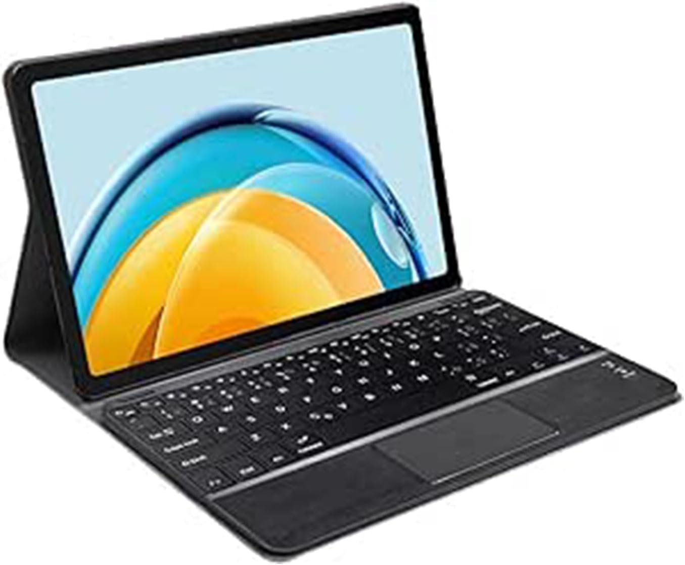 Microcase Xiaomi Redmi Pad Se 11 inch Tablet Bluetooth Touchpad Keyboard  Faux Leather Case with Stand -BKK5