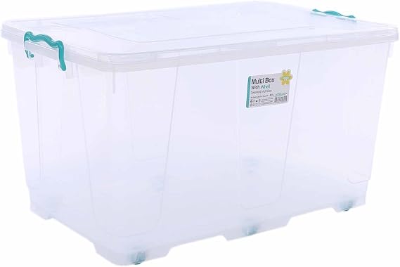 Hobby Life Plastik 80 lt Tekerlekli Multi Box Saklama Kabı