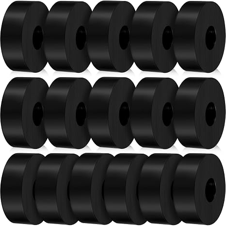 Fabbay Rubber Bushings Isolation Washers, Vibration Pads 1.5" Od, 16 Pcs