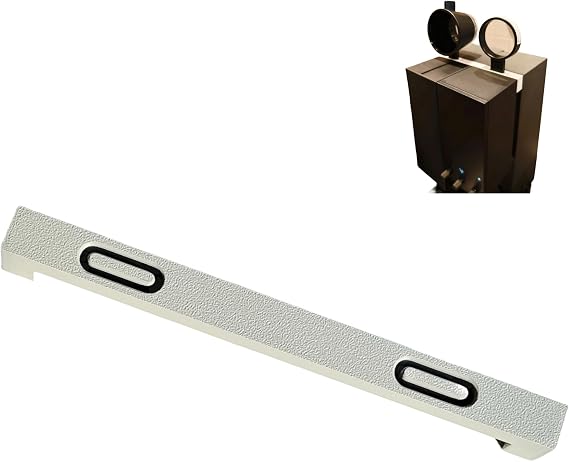 Storage Strips Compatible with Xbloom Coffee Maker, Under-Shelf Storage Strip, Space-Saving, Durable, No-Drill Installation, Accessory Organizer for Coffee Bar (White)