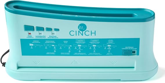 We R Makers Minc Cinch Book Binding Machine, Thermal Binding and Foil Applicator, Book Binder Machine for Bookbinding, Craft Projects, Book Making, and Binding Kits, Mint