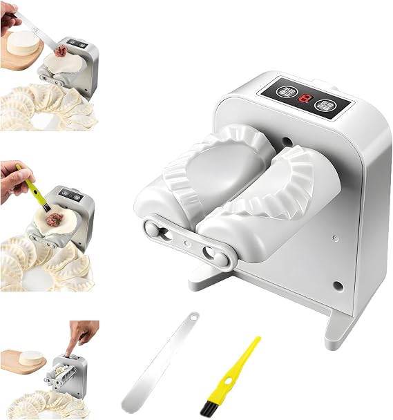 Electric Dumpling Maker, Automatic Household Dumpling Maker Mould, Dumpling Maker Press Machine, Quick Dumpling Empanadas Pierogi Ravioli Maker Tools for Kitchen Pastry Gadgets (1PCS)