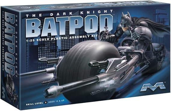 Moebius The Dark Knight: Batpod 1:25 Scale Model Kit