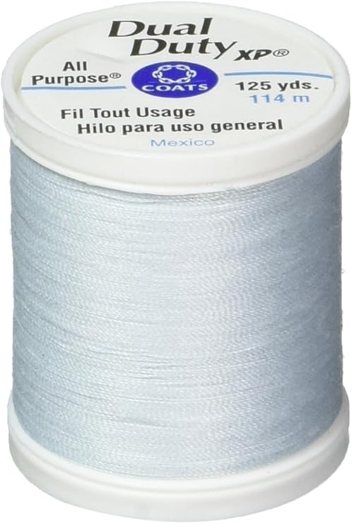Coats Thread & Zippers Dual Duty XP General Purpose Thread, 125-Yard, Blue Tint