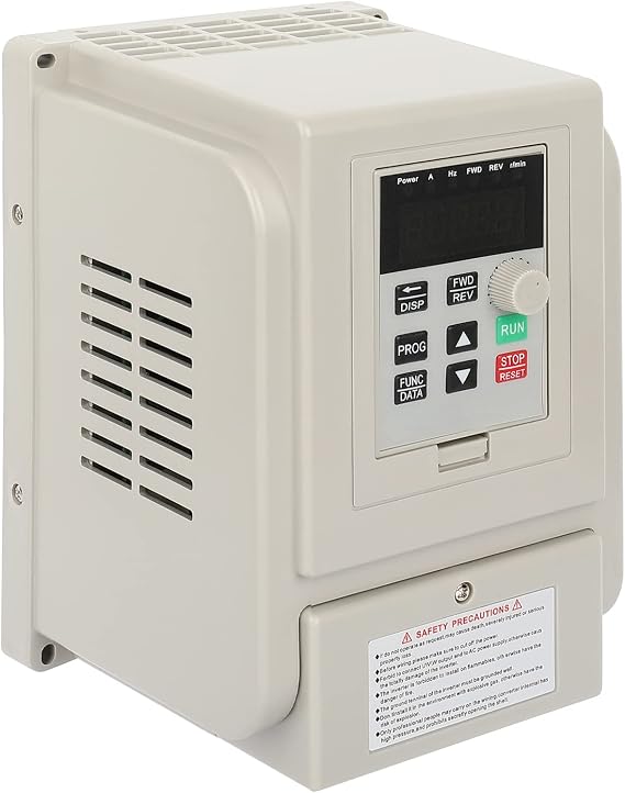 GCCSJ 4KW 6HP VFD Inverter AC 220V 8A 1 Phase Input and 3 Phase Output