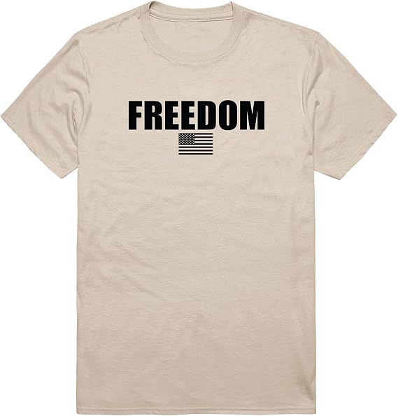 America Basic Tee, Freedom US Flag