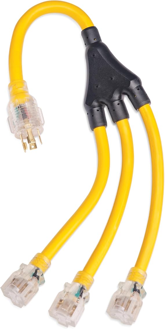 Champion Power Equipment 2 ft. 30A 250V Generator Adapter Cord