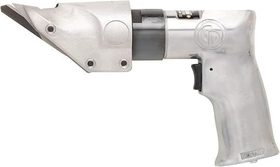 Chicago Pneumatic CP785S - Air Shears Cutting Tool, 0.35 HP / 250 W, 2400 Stroke Per Minute, Cut Sheet Metal up to 18 Gauge (1.1 mm - 0.4 Inch), Automotive, Body Shop, Construction