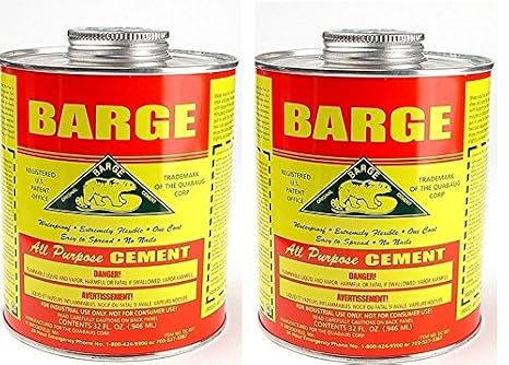 Barge nqFIFH All Purpose Cement, Neutral, 1 Quart (2 Pack)