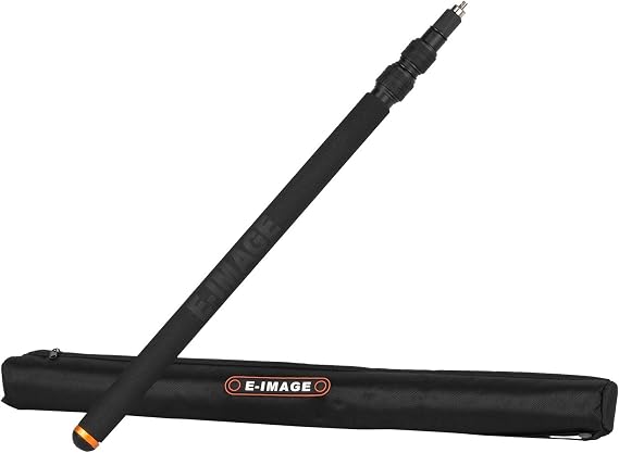 Ikan BA06 3-Section Telescoping Aluminum Microphone Boom Pole 3.5' (E-Image) BA06, Black