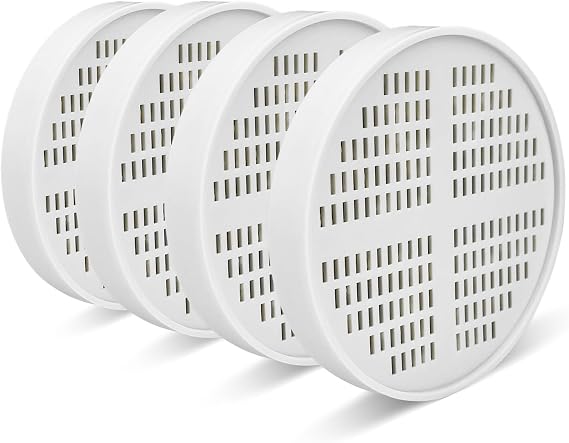Shower Filter Compatible with AquaHomeGroup Vitamin C + E + A Shower Filter Replacement,for Hard Water - Filters Chlorine -4 Pack