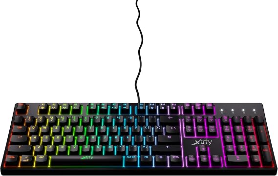 Xtrfy K4 RGB, Mechanical Gaming Keyboard with RGB, US