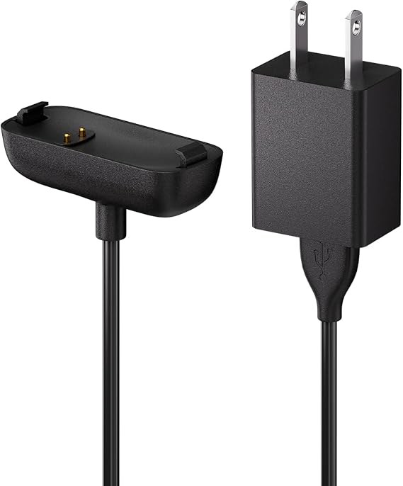 Charger for Fitbit Inspire 2 & Ace 3 Charging Replacement Fitbit Charger for Inspire 2 Ace 3 USB Charging Cable Dock Stand [1m/3.3ft]
