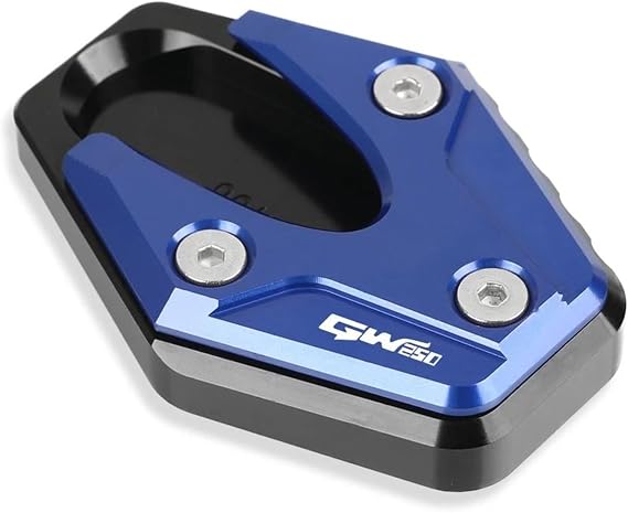 Motorcycle Sidestand For S&uzuki GW250 GW 250 Side Stand Foot Extension Enlarger Plate Pad Support Kickstand GW250 Accessories