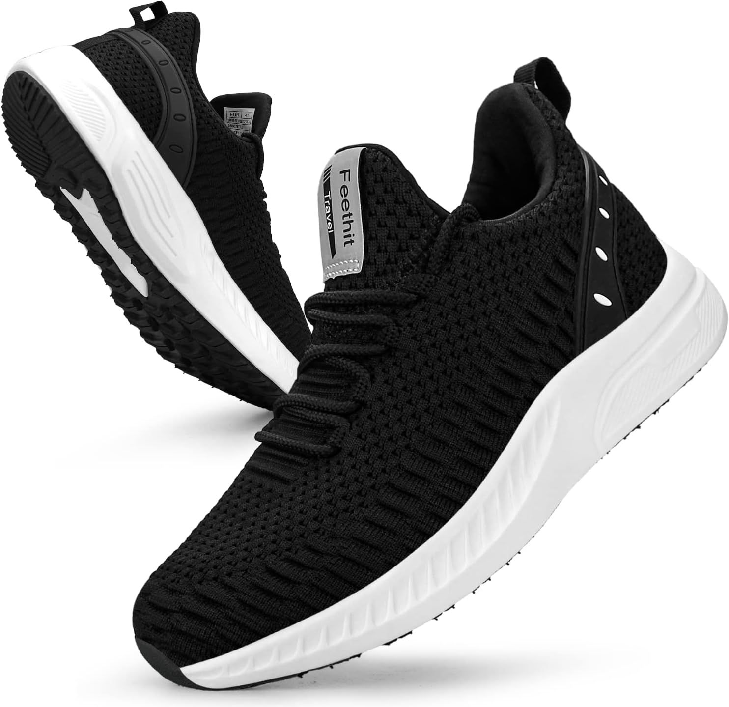 Feethit Womens Trainers Breathable Running Lightweight Walking Shoes