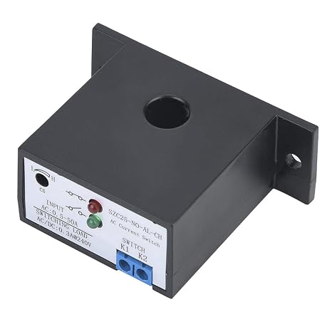 SZC25-NO-AL- Self Supply Adjustable Normally Open Current Sensing Switch,AC Current Sensing Swit 0.5-50A