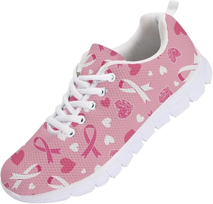 Women's Sneakers Mesh Lace Up Running Shoes Size 5-11 Lightweight Walking Athletic Shoes