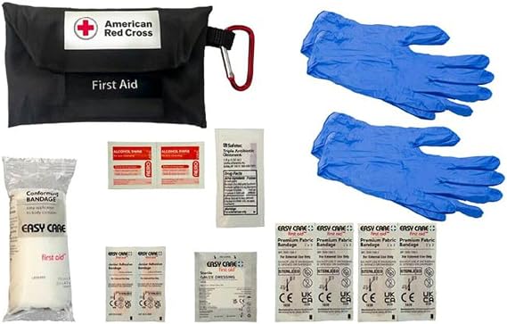 American Red Cross First Aid Kit Keychain