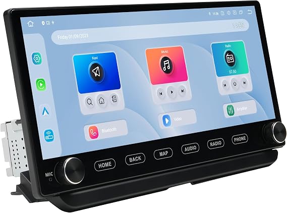 Dasaita 12.3" Car Stereo for Toyota Corolla 2019-2022 Upgrade to 8GB+256GB