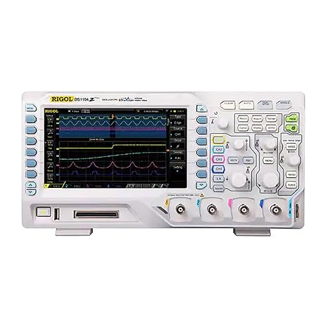 Digital Oscilloscopes 4 Channel 100 MHz USB Interface Color LCD