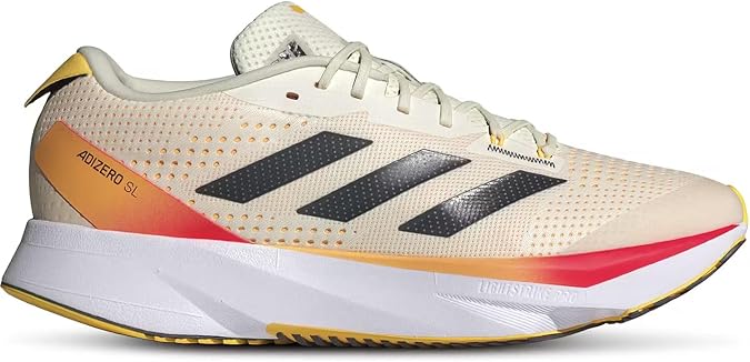 adidas adizero SL Men Shoe Ivry/Blk/Sprk 9.5 D