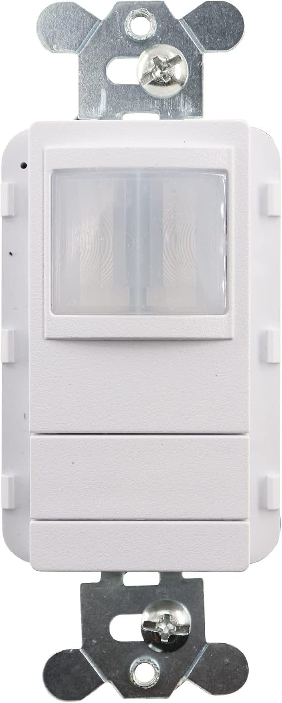 Sensor Switch WSXA-PDT-WH Occupancy Motion Sensor Switch, Dual-Tech, White, 120/277V